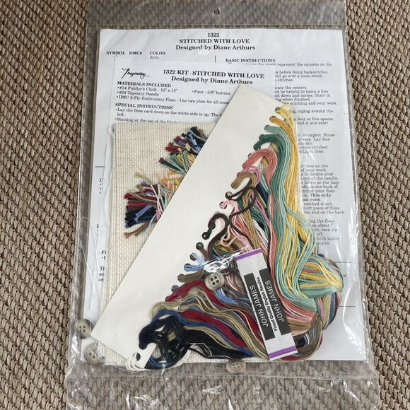 Stitched With Love Imaginating Cross Stitch Kit 1322 - Picture 5 of 5